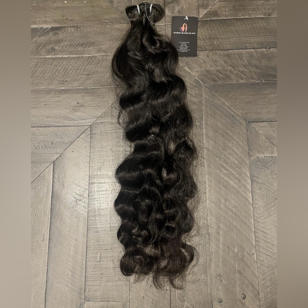 100% HUMAN HAIR SDD BUNDLE (Natural Wave-1b)